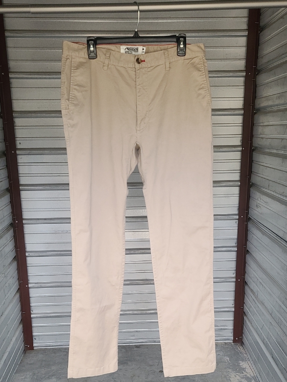 Mountain Khakis Men's Beige Chino Pants - Classic Fit